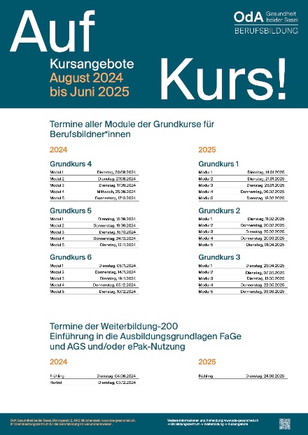 Daten aller Module 2024/2025